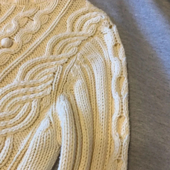 Worthington cream colored sweater size L - Picture 3 of 5